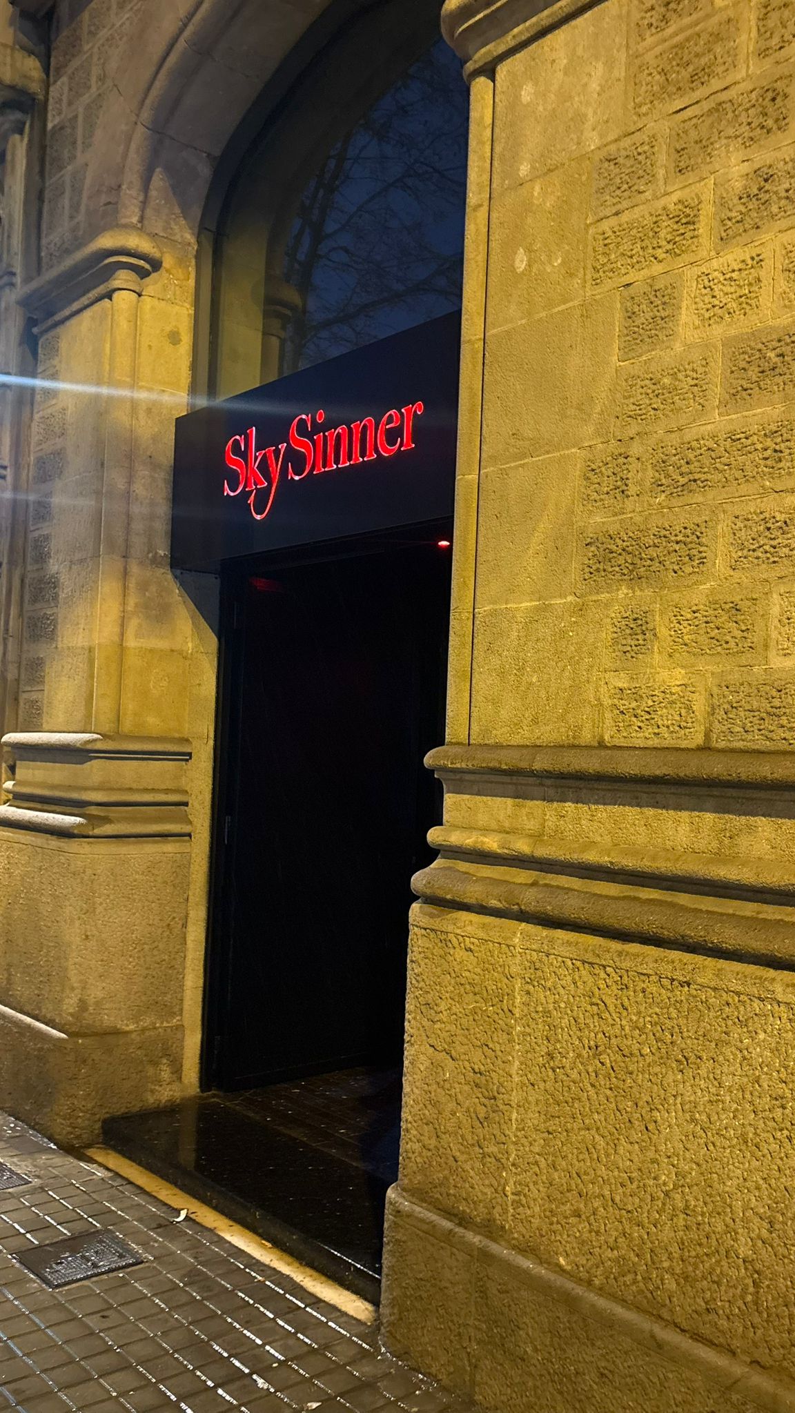 SkySinner Entrance